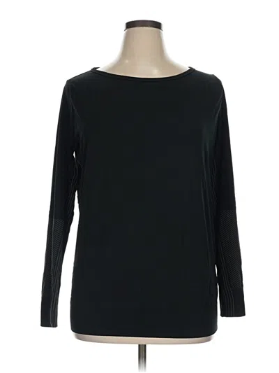 Pre-owned Nike 3/4 Sleeve T-shirt In Black