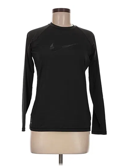 Pre-owned Nike 3/4 Sleeve T-shirt In Black