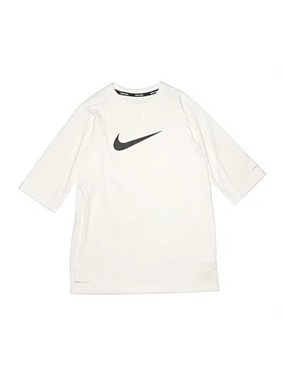 Pre-owned Nike Kids' 3/4 Sleeve T-shirt In Ivory