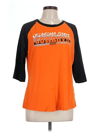 Pre-owned Nike 3/4 Sleeve T-shirt In Orange