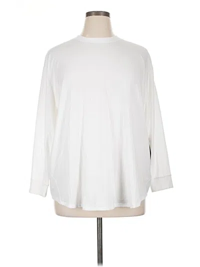 Pre-owned Nike 3/4 Sleeve T-shirt In White