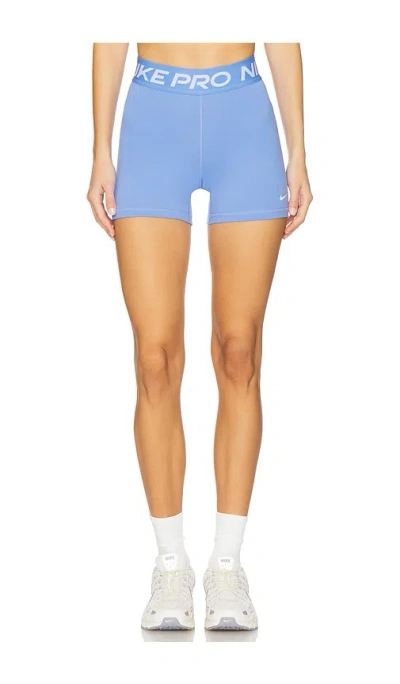 Nike Pro Women's 3" Shorts In Rylpls,whi