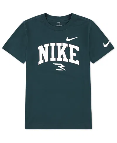 Nike 3brand By Russell Wilson Kids' Big Boys Graphic Print T-shirt In Green