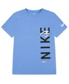 Nike 3brand By Russell Wilson Big Boys Graphic T-shirt In Blue