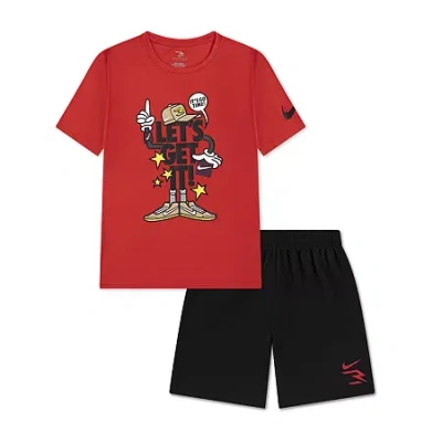 Nike 3brand By Russell Wilson Big Kid Boys 2-pc. Short Set In Multi