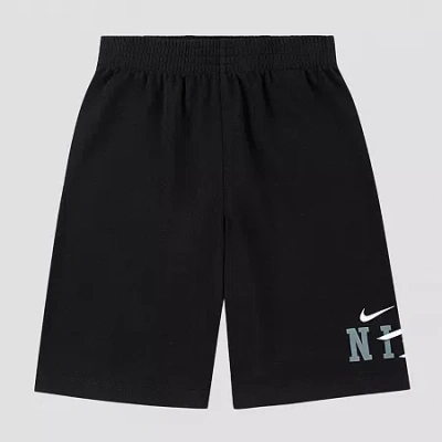 Nike 3brand By Russell Wilson Big Kid Boys Adjustable Waist Pull-on Short In Black