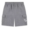 Nike 3brand By Russell Wilson Big Kid Boys French Terry Cargo Short In Gray