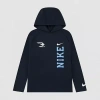 Nike 3brand By Russell Wilson Big Kid Boys Hooded Long Sleeve Regular Fit Thermal Top In Blue