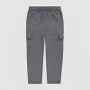 Nike 3brand By Russell Wilson Big Kid Boys Mid Rise Active Fleece Cargo Pant In Gray