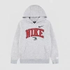 Nike 3brand By Russell Wilson Boys Long Sleeve Fleece Active Hoodie In Gray