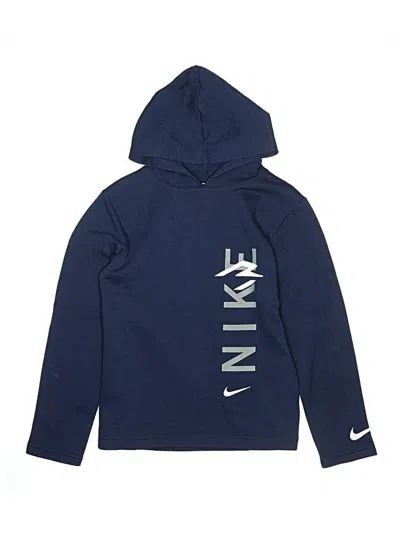 Pre-owned Nike 3brand By Russell Wilson Kids' Pullover Hoodie In Blue