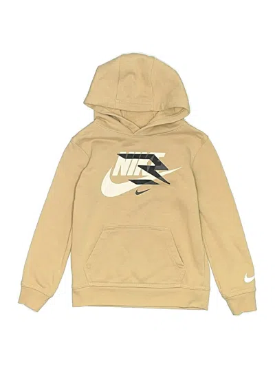 Pre-owned Nike 3brand By Russell Wilson Kids' Pullover Hoodie In Gold
