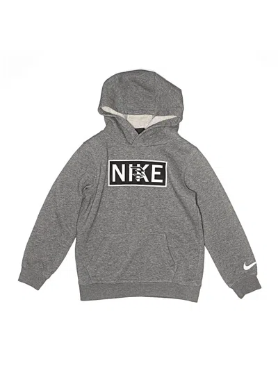 Pre-owned Nike 3brand By Russell Wilson Kids' Pullover Hoodie In Gray