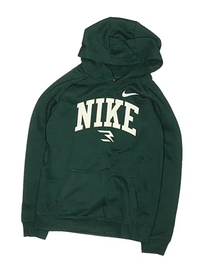 Pre-owned Nike 3brand By Russell Wilson Kids' Pullover Hoodie In Green