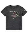Nike 3brand By Russell Wilson Toddler Boys And Girls Heathered Black  Combat Fill Performance T-shirt In Heathered Black