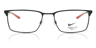Nike 4307 N 007 Occhiali Da Vista Neri Per Uomo (solo Montatura) In Black
