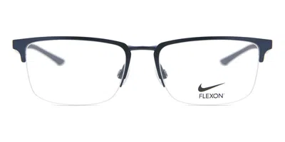 Nike 4313 N 410 Men's Glasses Blue Size 52 - Free Lenses - Blue Light Block Available