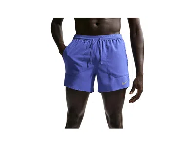 Nike 5 Dri-fit Stride Brief-lined Shorts In Purple