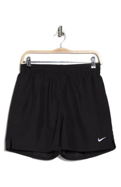 Nike 5-inch Volley Swim Trunks In Black