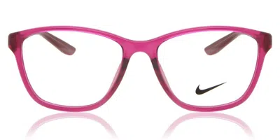 Nike 5028 606 Occhiali Da Vista Rosa Per Uomo (solo Montatura) In Pink