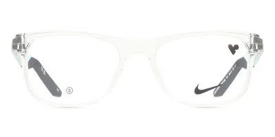 Nike 5059 900 Men's Glasses Clear Size 46 - Free Lenses - Blue Light Block Available In Transparent