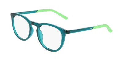 Nike 5078 Men's Glasses, Blue, Size 48 In Bright Spruce Blue