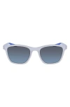 Nike 53mm Stint Rectangle Sunglasses In Blue