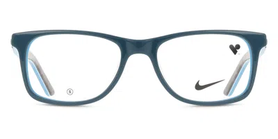 Nike 5549 Men's Glasses, Blue, Size 47