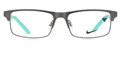 Nike 5592 Men's Glasses, Gunmetal, Size 50 In Gray