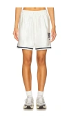 Nike Logo-embroidered Shorts In White