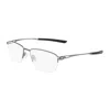 Nike 6045 Rectangle-frame Glasses In Silver