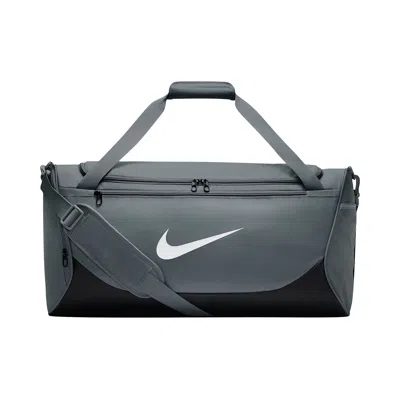 Pre-owned Nike 60l Medium Brasilia Duffel Bag 'smoke Grey/black/white' | Men's Size Onesize