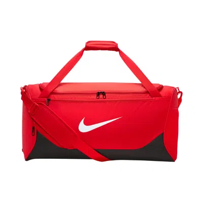 Pre-owned Nike 60l Medium Brasilia Duffel Bag 'university Red/black/white' | Men's Size Onesize