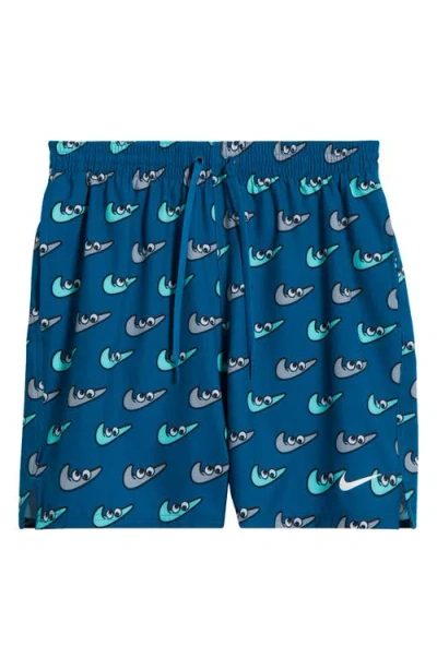 Nike 7-inch Swim Trunks In Blue
