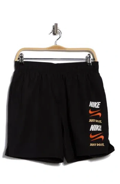 Nike 7-inch Volley Swim Trunks In Black