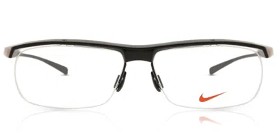 Nike 7071/2 002 Men's Glasses Black Size 57 - Free Lenses - Blue Light Block Available In Brown