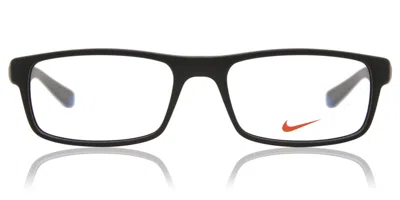 Nike 7090 N 018 Occhiali Da Vista Neri Per Uomo (solo Montatura) In Green