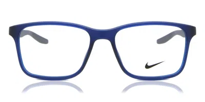 Nike 7117 N 414 Men's Glasses Blue Size 54 - Free Lenses - Blue Light Block Available