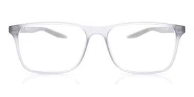 Nike 7125 N Men's Glasses, Grey, Size 54 In White