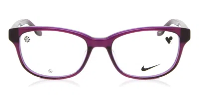 Nike 7165 Women's Glasses, Purple, Size 52
