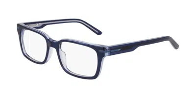 Nike 7174 406 Men's Glasses Blue Size 53 - Free Lenses - Blue Light Block Available