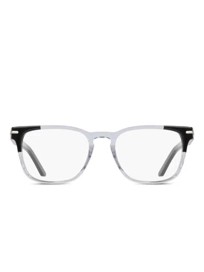 Nike 7180 Square-frame Glasses In Gray