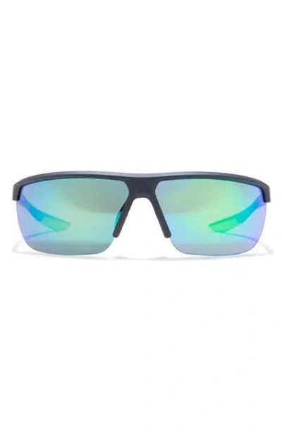 Nike 71mm  Tempest Performance Sunglasses In Blue