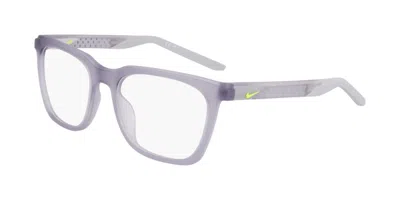 Nike 7273 Men's Glasses, Grey, Size 53 In Purple
