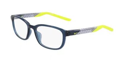 Nike 7277 Men's Glasses, Blue, Size 53 In Multi