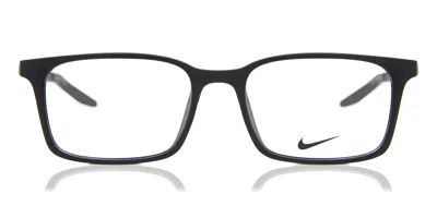 Nike 7282 001 Occhiali Da Vista Neri Per Uomo (solo Montatura) In Black