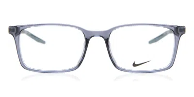 Nike 7282 412 Occhiali Da Vista Blu Per Uomo (solo Montatura) In Blue
