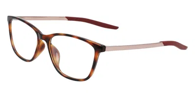 Nike 7284 244 Occhiali Da Vista Tartarugatishell Per Uomo (solo Montatura) In Brown