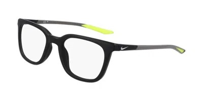 Nike 7290 Men's Glasses, Black, Size 52