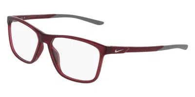 Nike 7293 601 Occhiali Da Vista Rossi Per Uomo (solo Montatura)